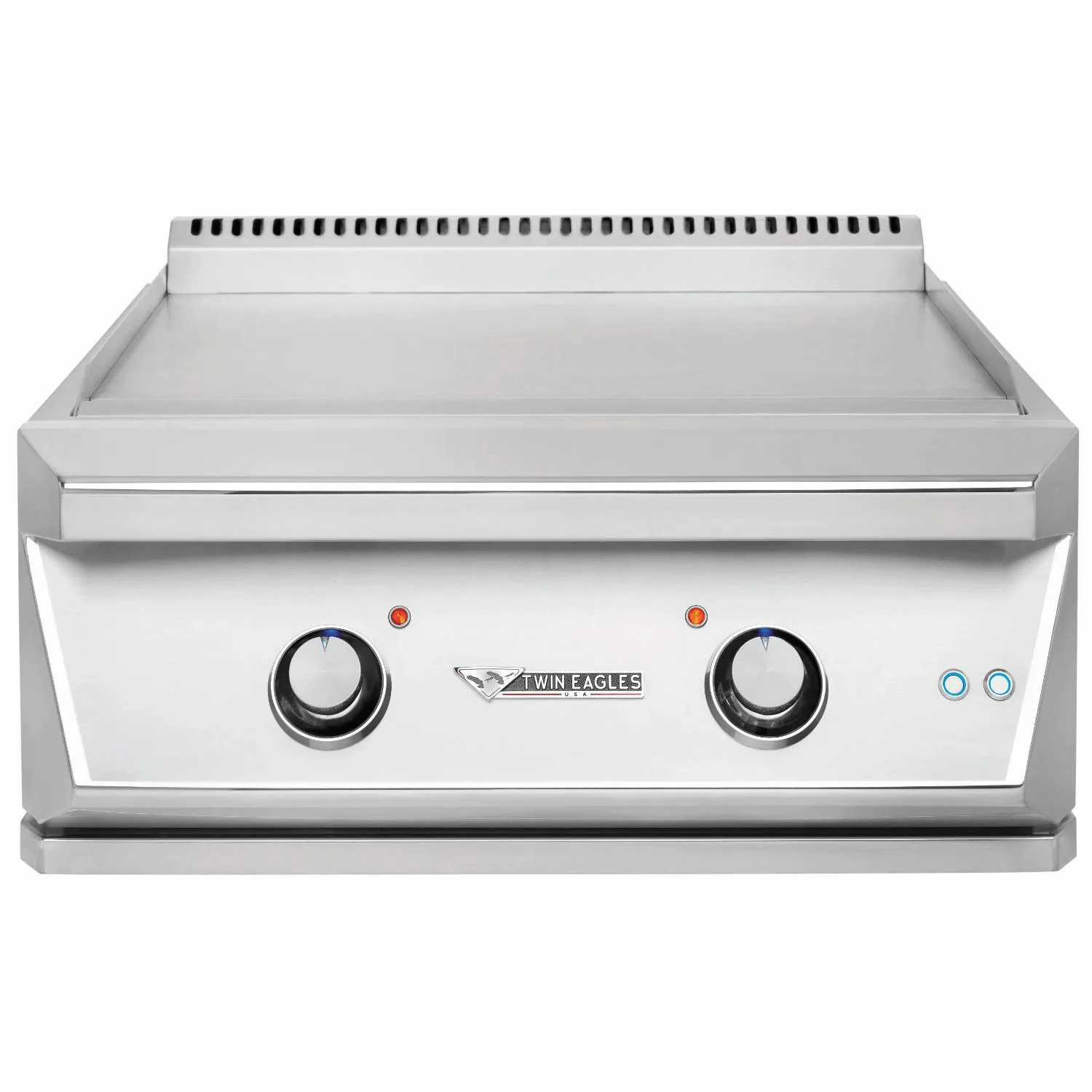 Twin Eagles 30-Inch Teppanyaki Built-in Flat Top Gas Griddle heavy-duty flat top grilling station