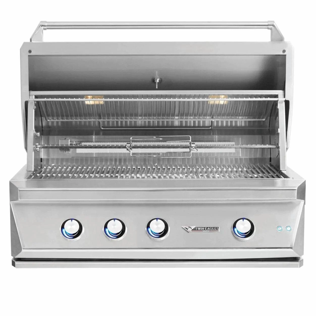 Twin Eagles 36-inch Gas Grill with Infrared Rotisserie and Sear Zone TEBQ36RS large capacity charcoal BBQ grills