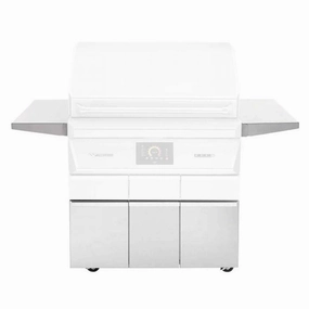 Twin Eagles 36-inch Pellet Grill and Smoker Base with Storage Drawer and Two Doors TEPGB36Stainless steel BBQ tool set