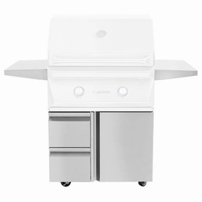 Twin Eagles 42-inch Grill Base with Storage Drawers and Single Door TEGB42SD-BStainless steel BBQ tool set