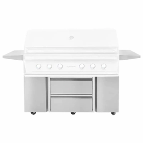 Twin Eagles 54-inch Grill Base with Storage Drawers and Two Doors TEGB54SD-BStainless steel BBQ tool set