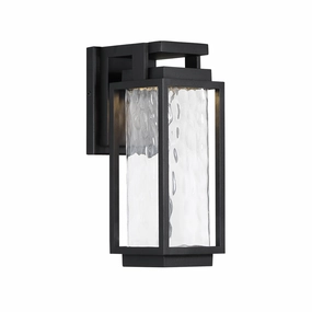 Two If By Sea LED Outdoor Wall Sconce BlackOutdoor wall sconces with motion sensor