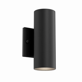 Two Light Deck Light Black TexturedOutdoor wall sconces with motion sensor
