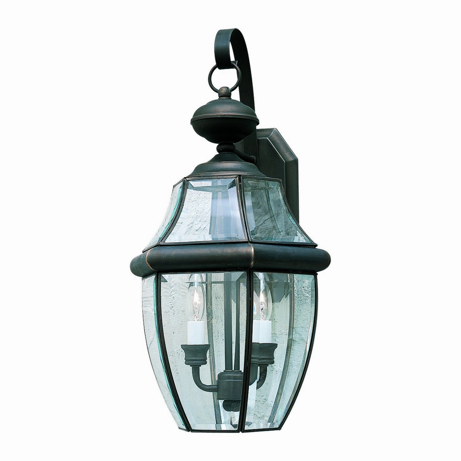 Two Light Outdoor Lantern Royal BronzeOutdoor wall sconces with motion sensor