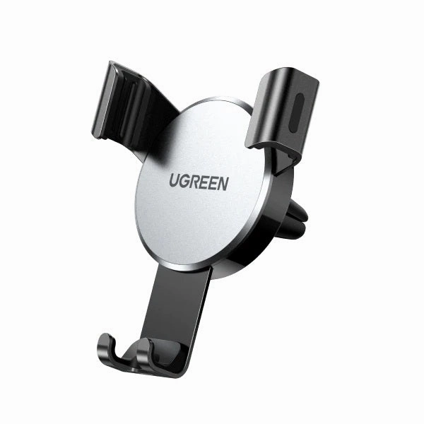 Ugreen 40907 Gravity Drive Air Vent Mount Phone Holder - Silver Price Slash Today