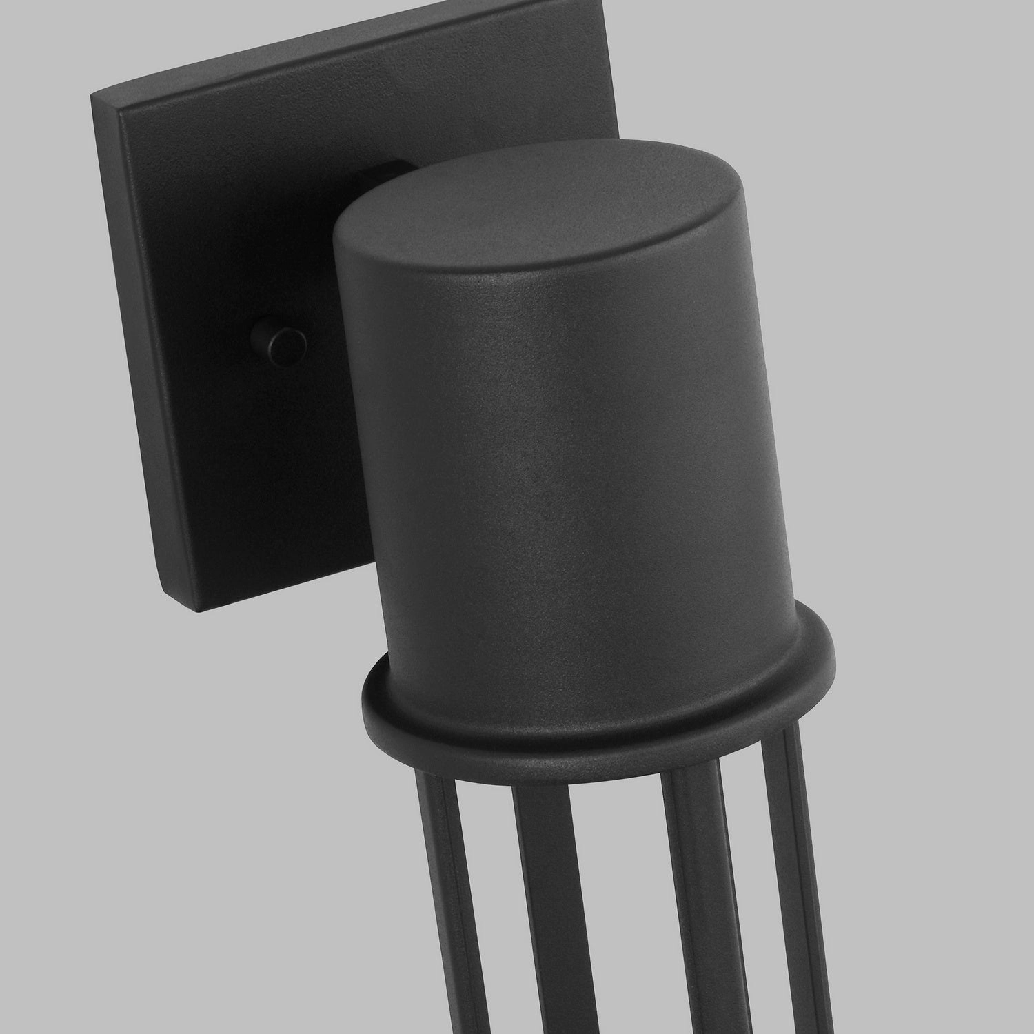 Union LED Outdoor Wall Lantern Black