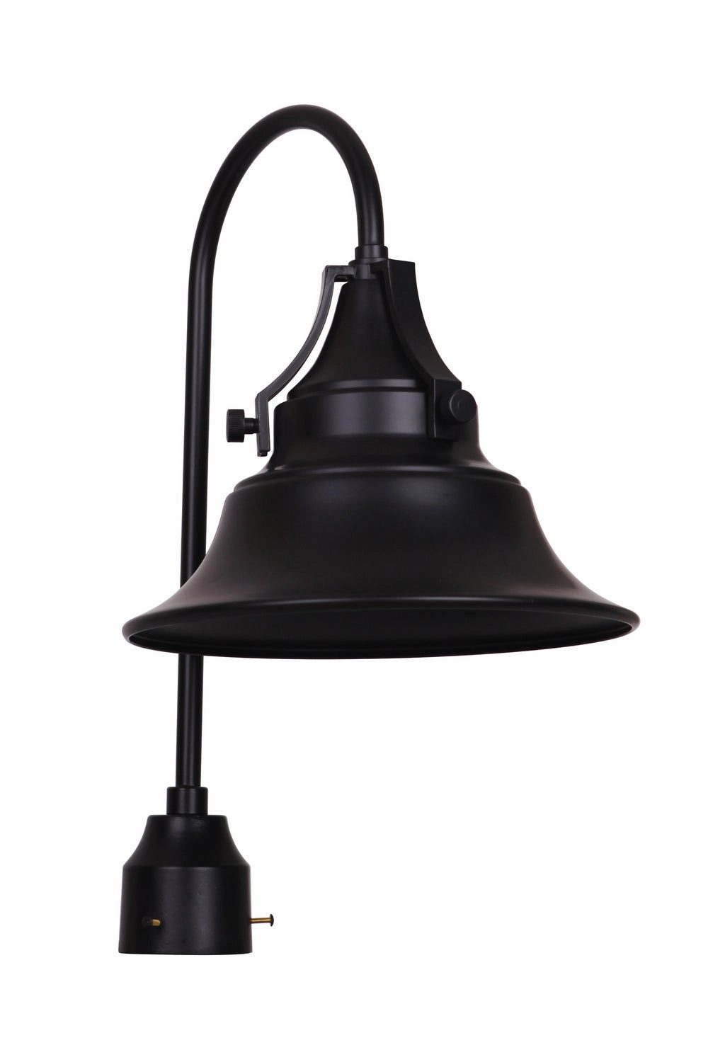 Union One Light Post Mount MidnightOutdoor wall sconces with motion sensor