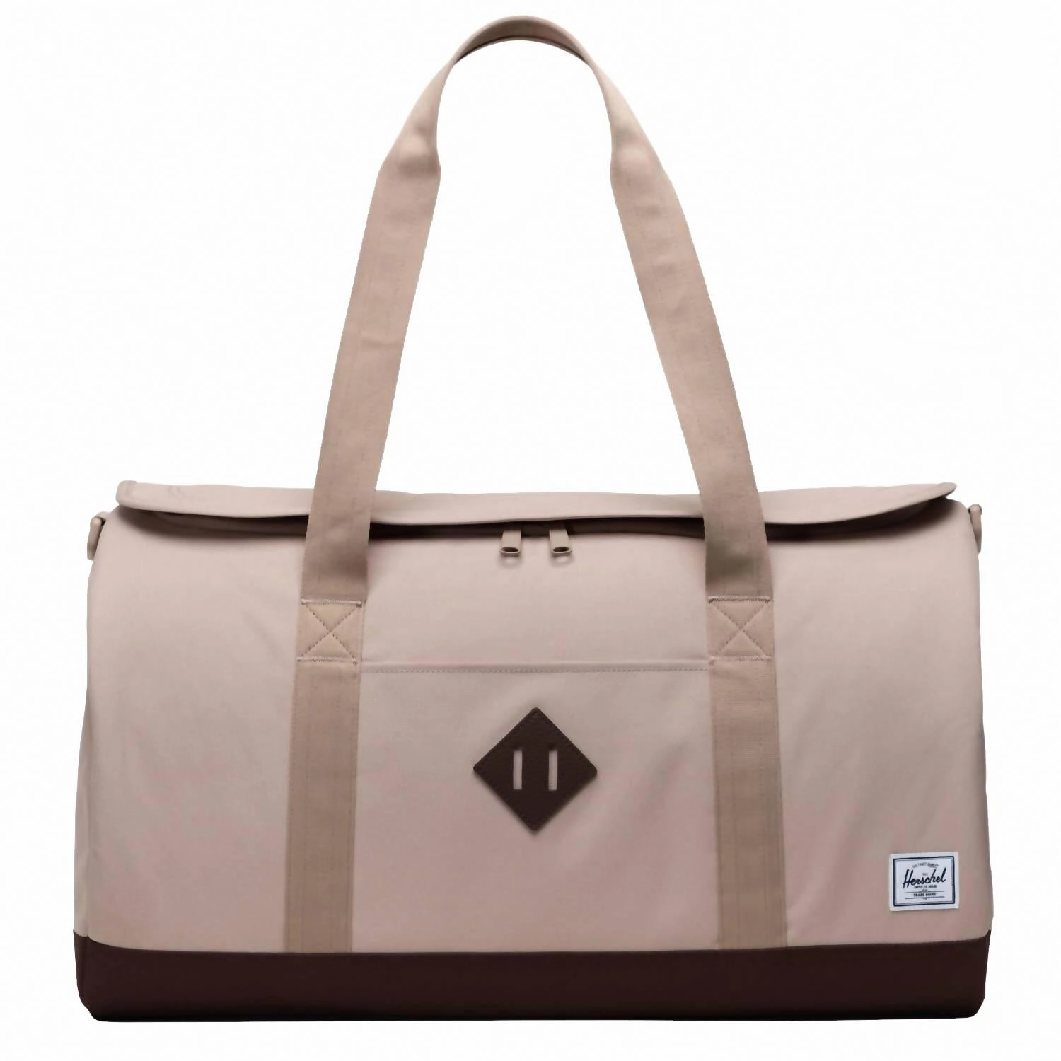 Unisex Duffel Bag In Taupe Dont Miss Out Limited Stock Hot Deal