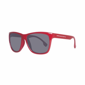 Unisex Sunglasses Benetton Be882S03 Red ( 58 Mm) Limited Time Offer Today Only Savings