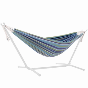 Universal Replacement Cotton Hammock - Maui outdoor hammock with stand and canopy