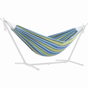 Universal Replacement Cotton Hammock - Oasis outdoor hammock with stand and canopy