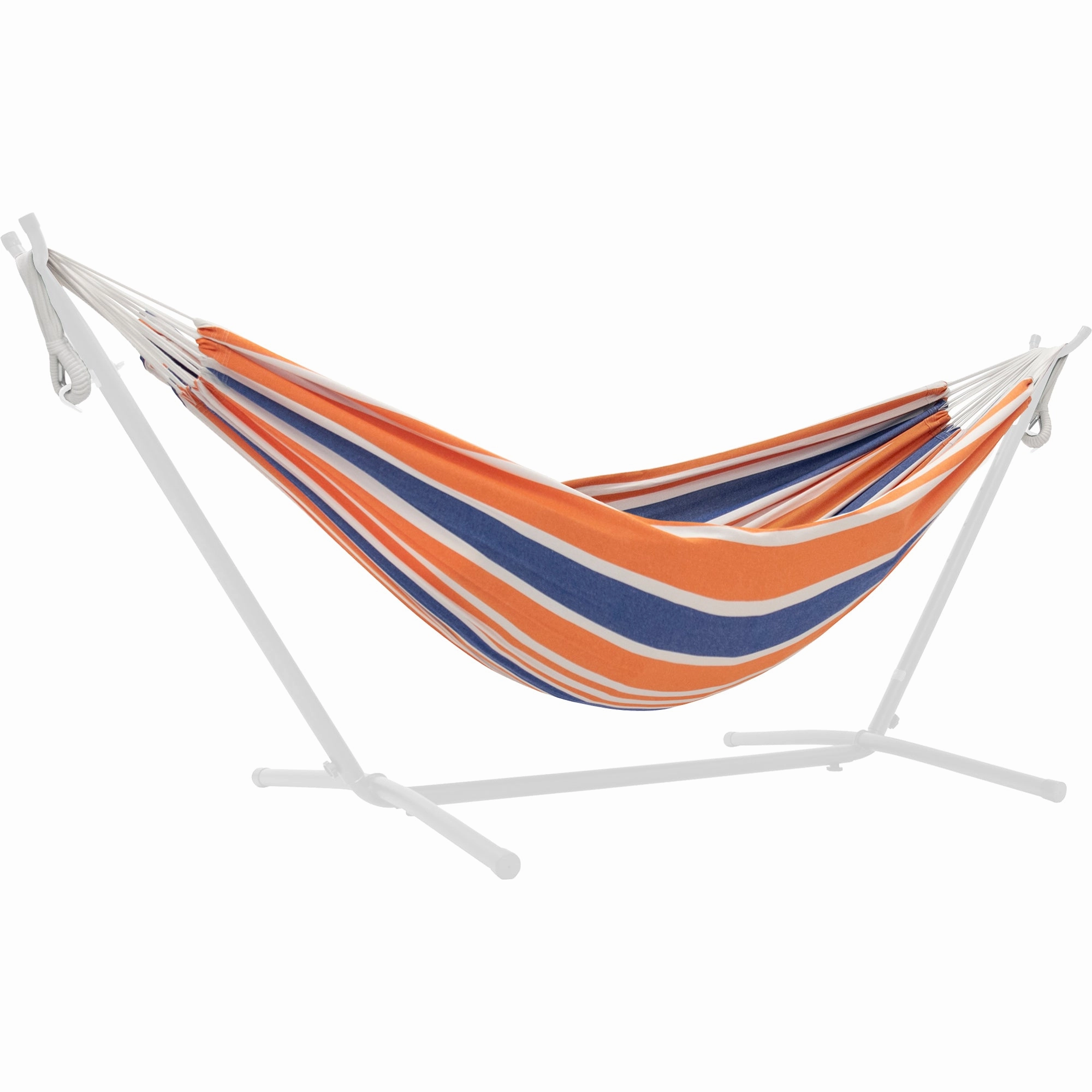 Universal Replacement Cotton Hammock - Orange Punch outdoor hammock with stand and canopy