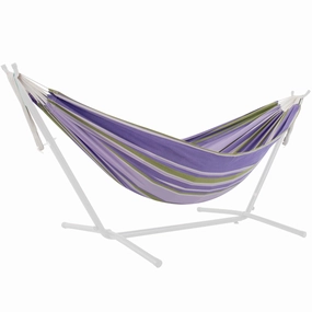 Universal Replacement Cotton Hammock - Tranquility outdoor hammock with stand and canopy