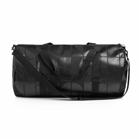 Limited Stock Deals Special Deals Online Area Pattern Duffel Bag - Black
