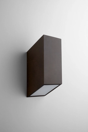 Uno LED Outdoor Lantern Oiled BronzeOutdoor wall sconces with motion sensor