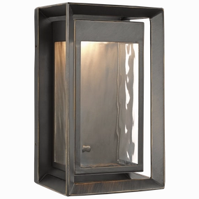 Urbandale 1-Light Small LED Wall LanternWeatherproof outdoor lighting