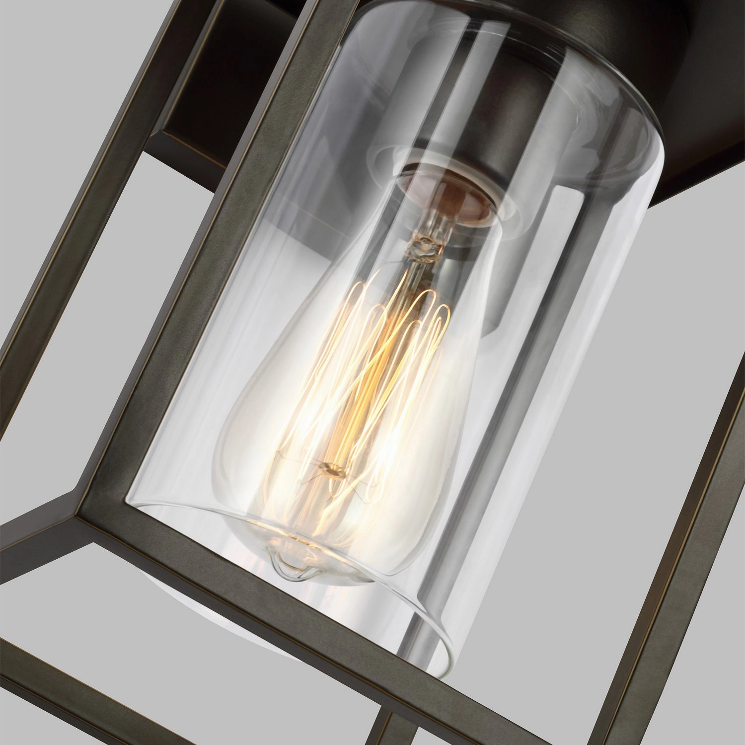 Vado One Light Outdoor Wall Lantern Antique Bronze