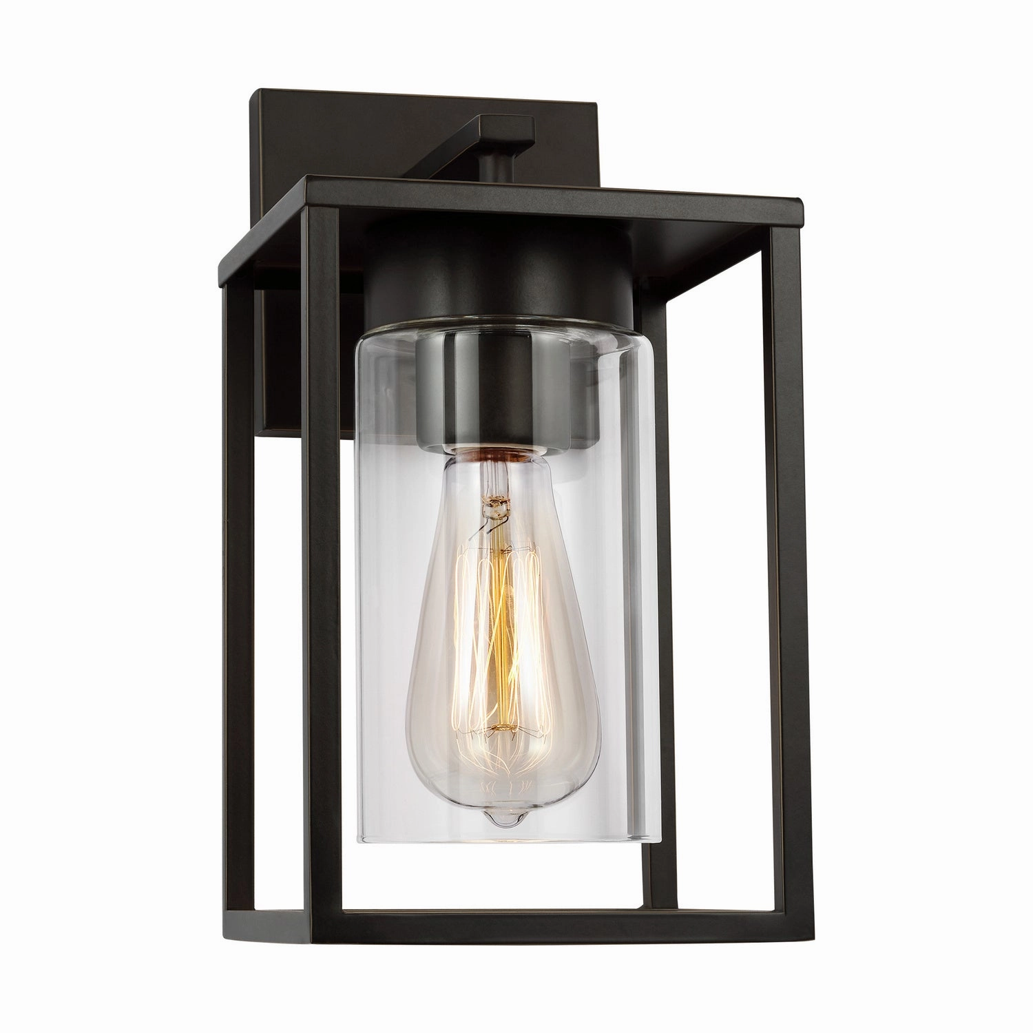 Vado One Light Outdoor Wall Lantern Antique Bronze
