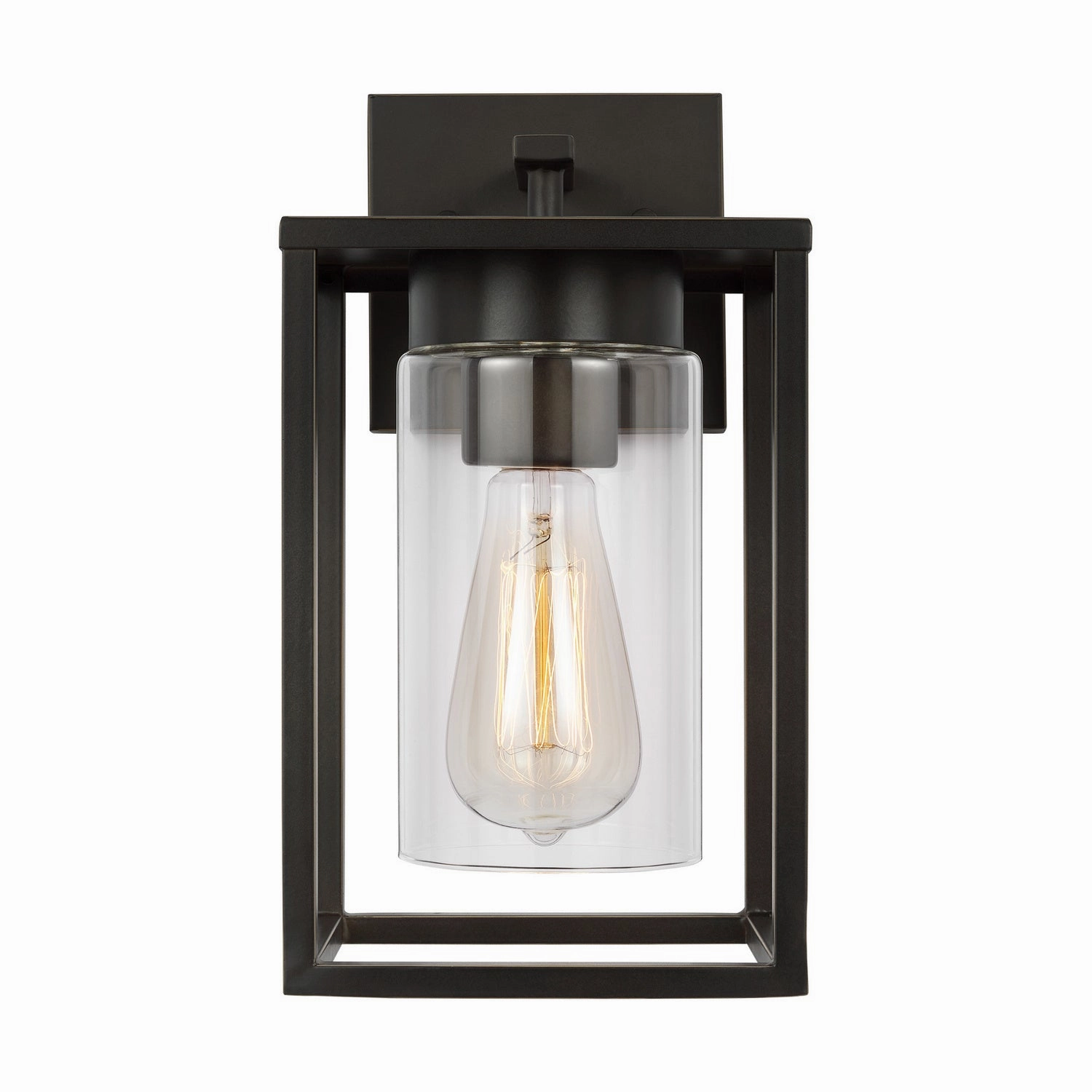 Vado One Light Outdoor Wall Lantern Antique BronzeOutdoor wall sconces with motion sensor