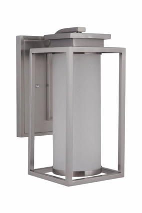 Vailridge LED Wall Lantern Stainless SteelOutdoor wall sconces with motion sensor