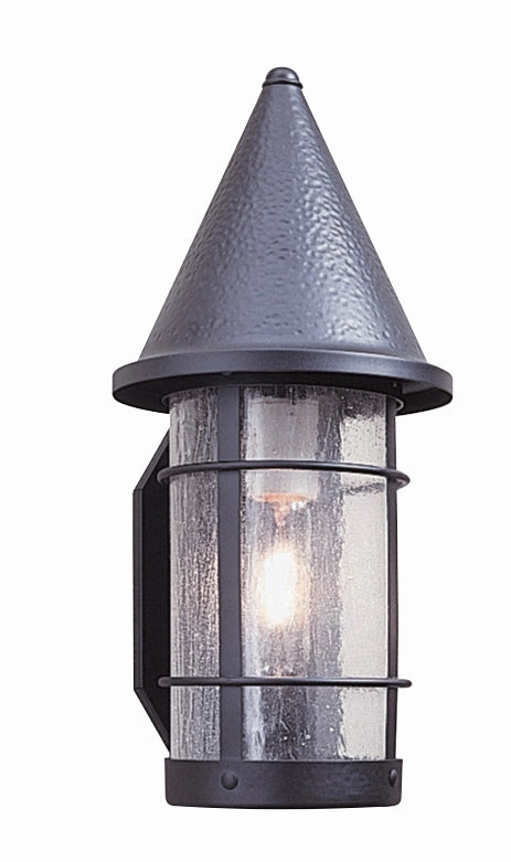 Valencia One Light Wall Mount Satin BlackOutdoor wall sconces with motion sensor