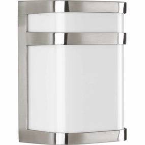 Valera Led LED Linear Lantern Brushed NickelOutdoor wall sconces with motion sensor