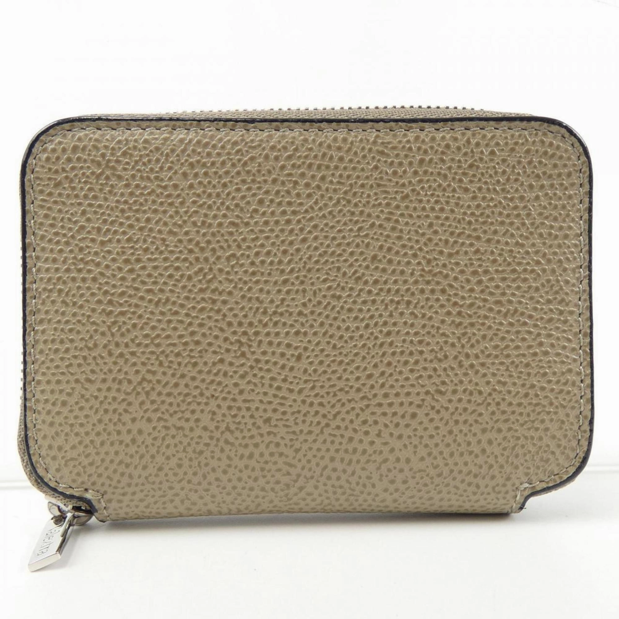 Valextra Leather Card Case (Pre-Owned) Trending Hot Deal Special Offer Inside