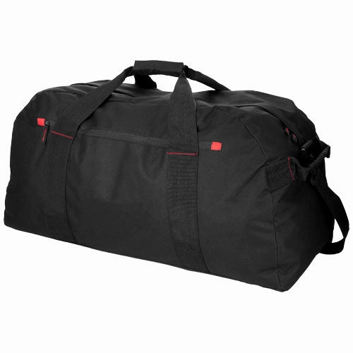 Mega Discount Today MustHave Deals Vancouver Extra Large Travel Duffel Bag 75L - Solid Black/Red