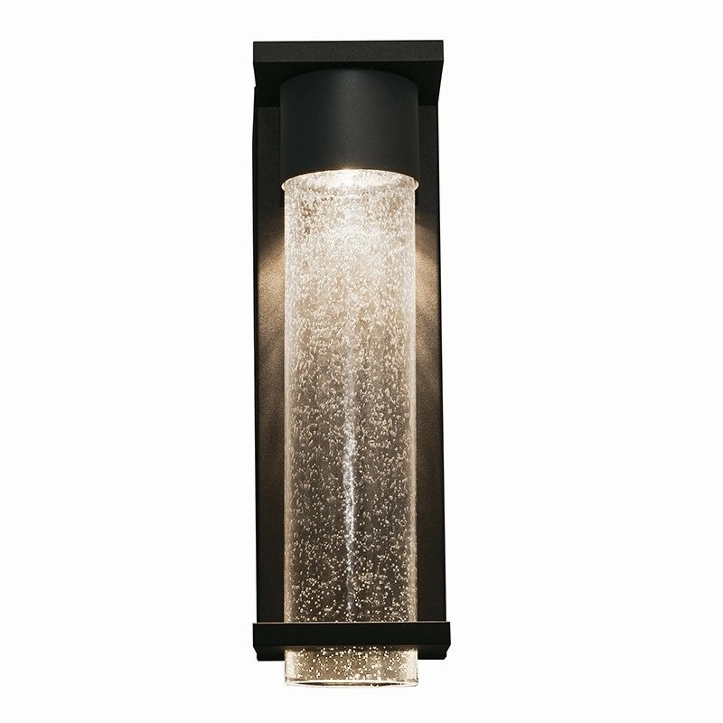 Vasari LED Outdoor Wall Sconce BlackOutdoor wall sconces with motion sensor