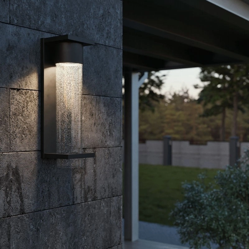 Vasari LED Outdoor Wall Sconce Black