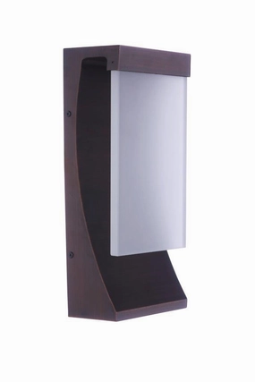 Vault LED Outdoor Wall Lantern Aged Bronze BrushedOutdoor wall sconces with motion sensor