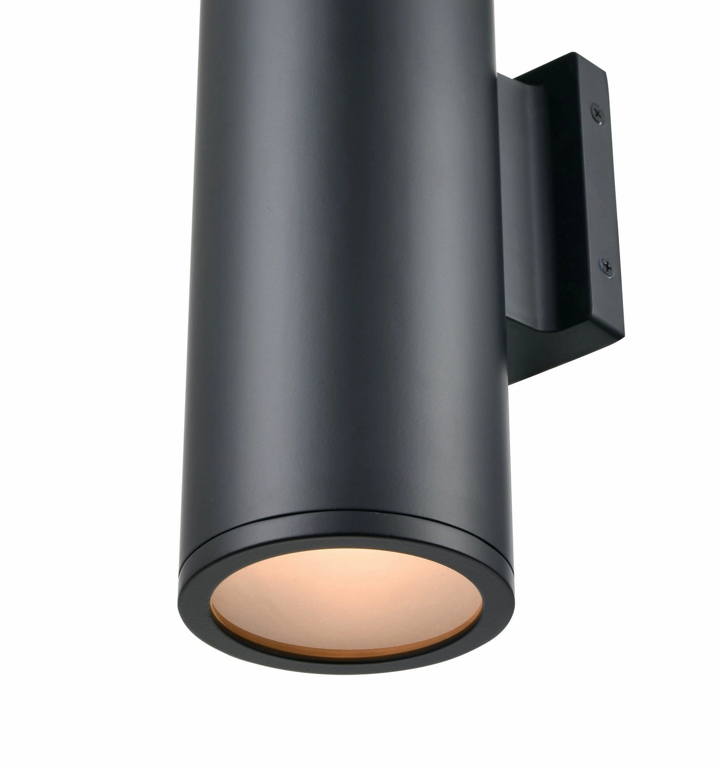 Vegas Two Light Outdoor Wall Sconce Matte Black