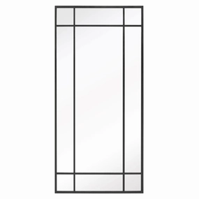 Ventana - Black Wall Mirroroutdoor garden decorative ornaments