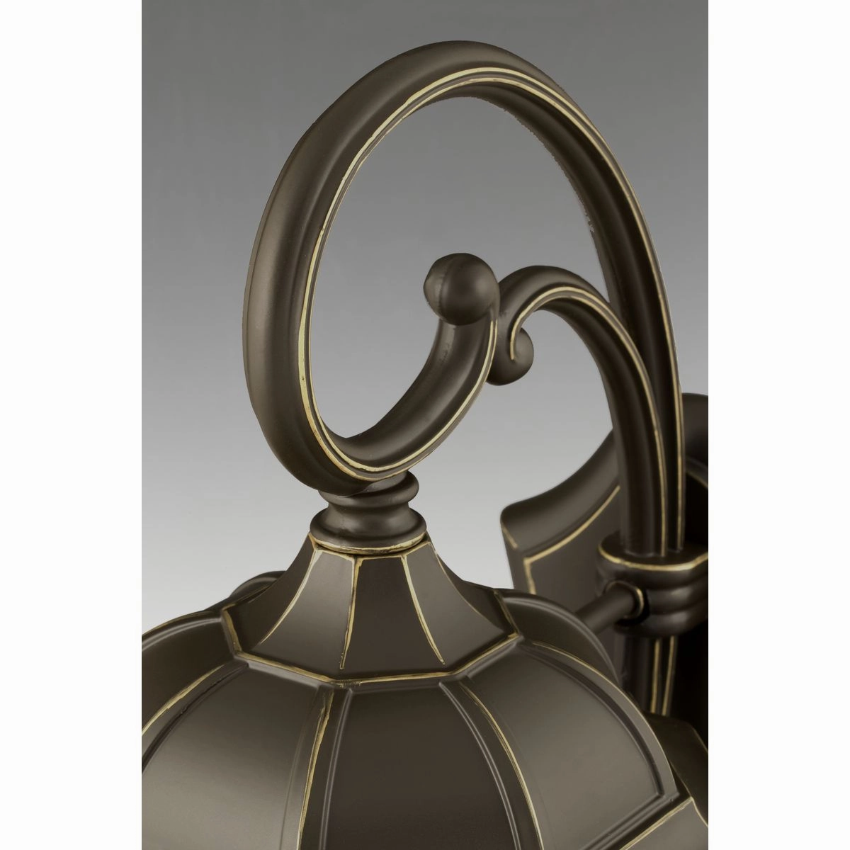 Verdae Three Light Large Wall Lantern Antique Bronze