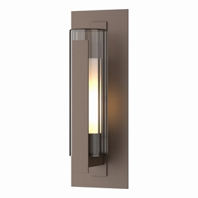 Vertical Bar One Light Outdoor Wall Sconce Coastal BronzeOutdoor wall sconces with motion sensor