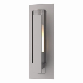 Vertical Bar One Light Outdoor Wall Sconce Coastal Burnished SteelOutdoor wall sconces with motion sensor