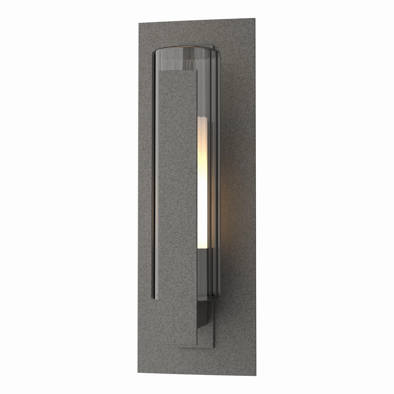Vertical Bar One Light Outdoor Wall Sconce Coastal Natural IronOutdoor wall sconces with motion sensor