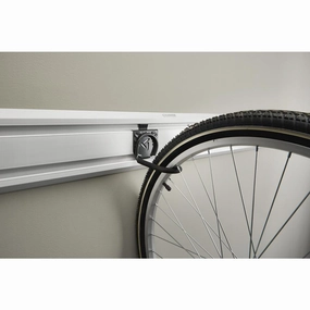 Vertical Bike Hook - Granite Wall Accessory large capacity outdoor storage box