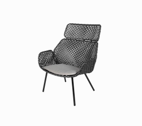 Vibe highback chairhigh back outdoor chair with cushion