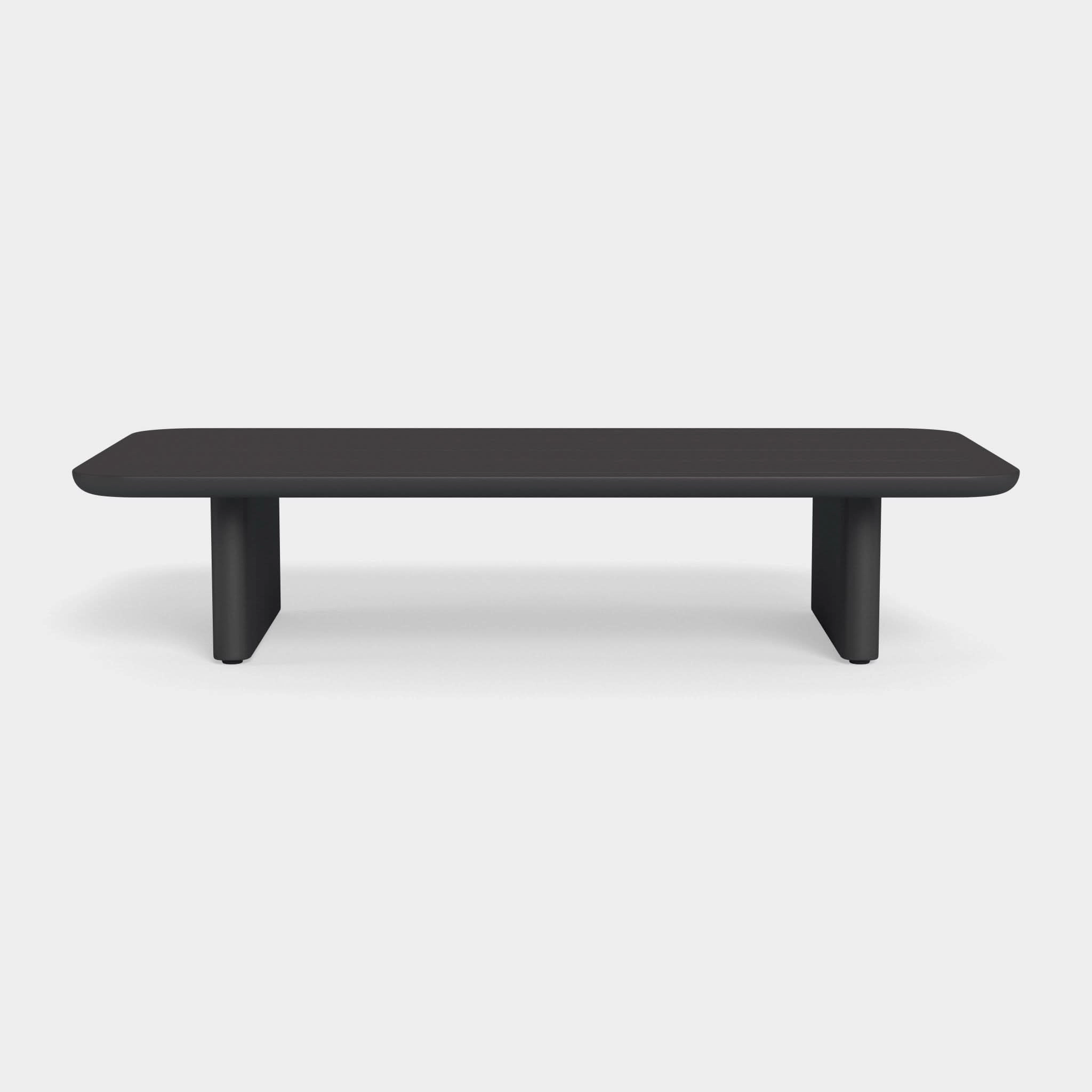 Victoria Aluminum Slatted Coffee Table