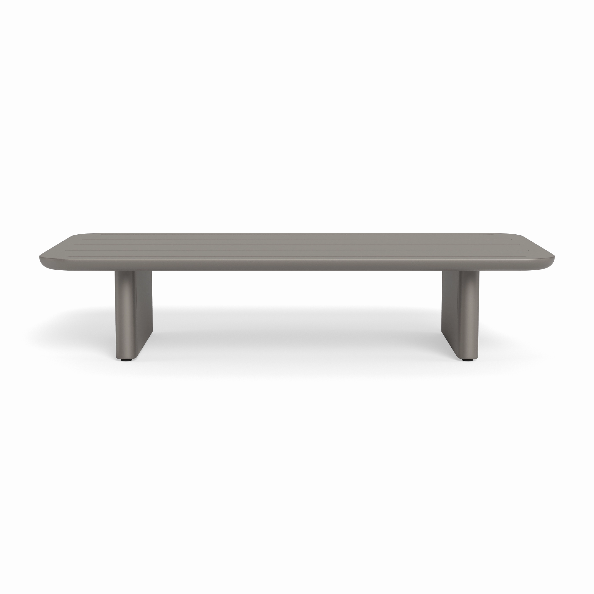 Victoria Aluminum Slatted Coffee Table