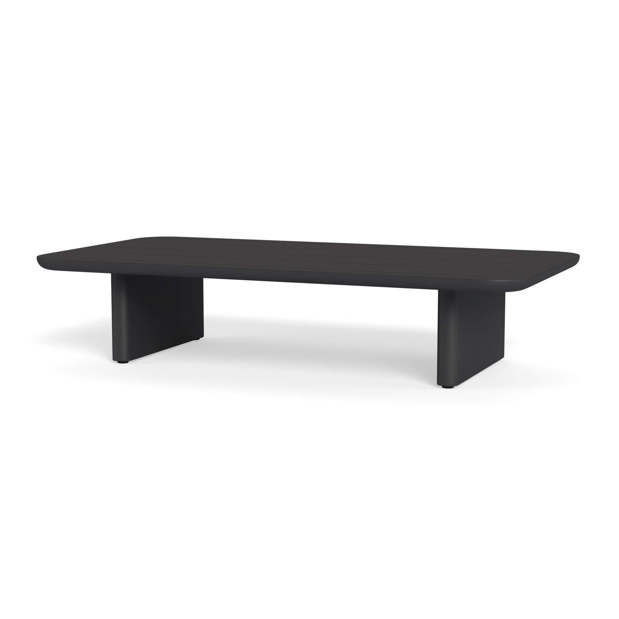 Victoria Aluminum Slatted Coffee Table