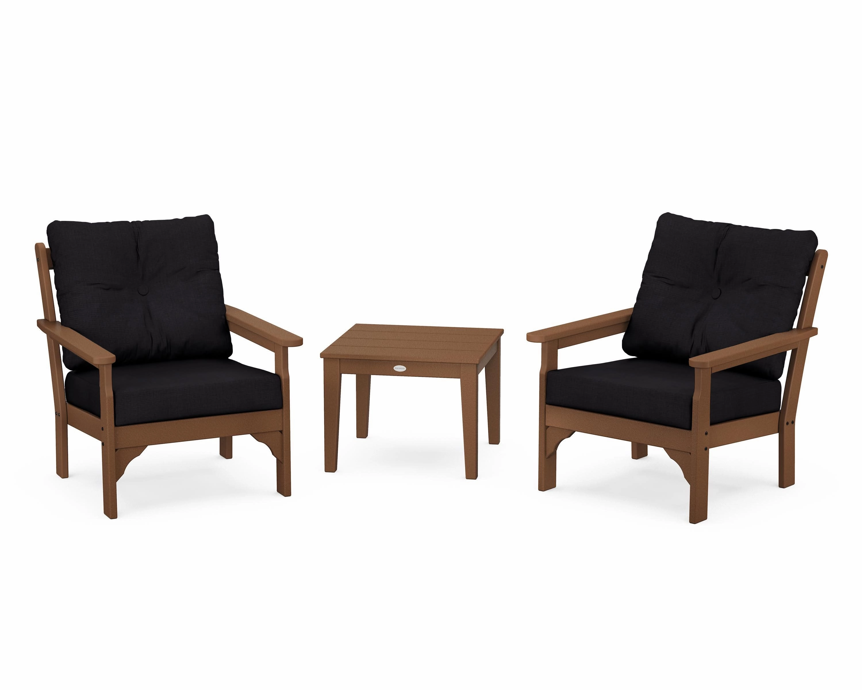 Vineyard 3-Piece Deep Seating Set