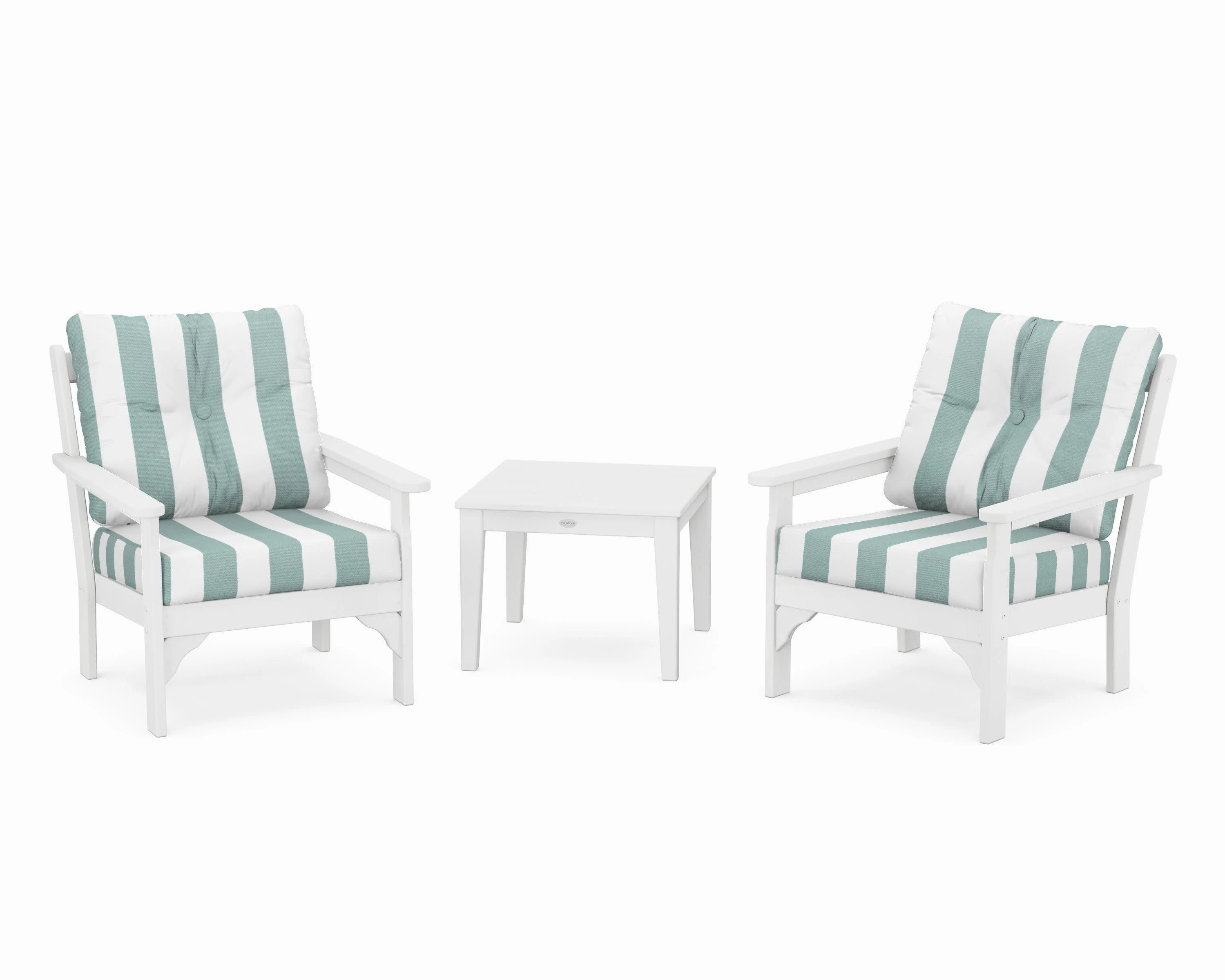 Vineyard 3-Piece Deep Seating Set