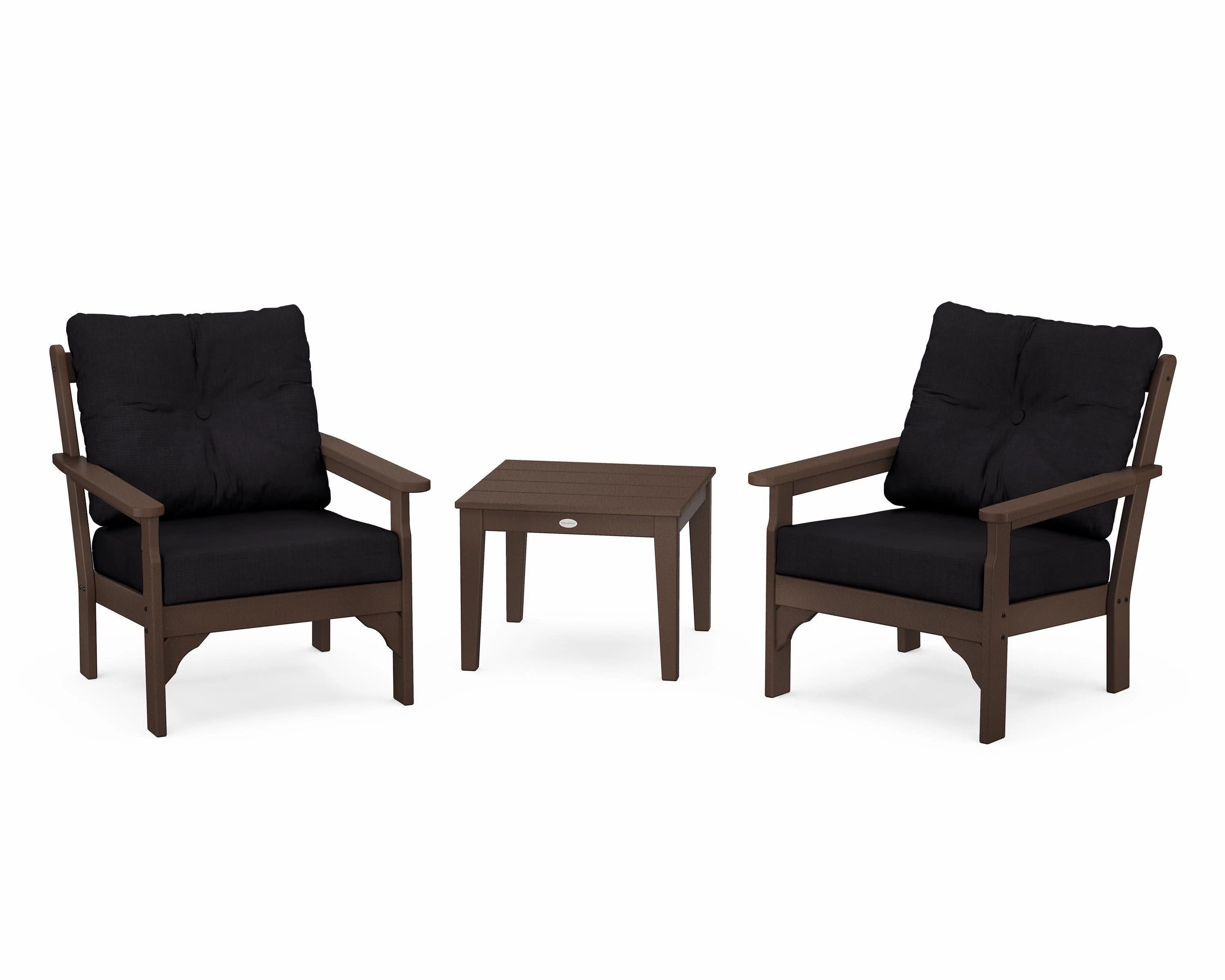 Vineyard 3-Piece Deep Seating Set