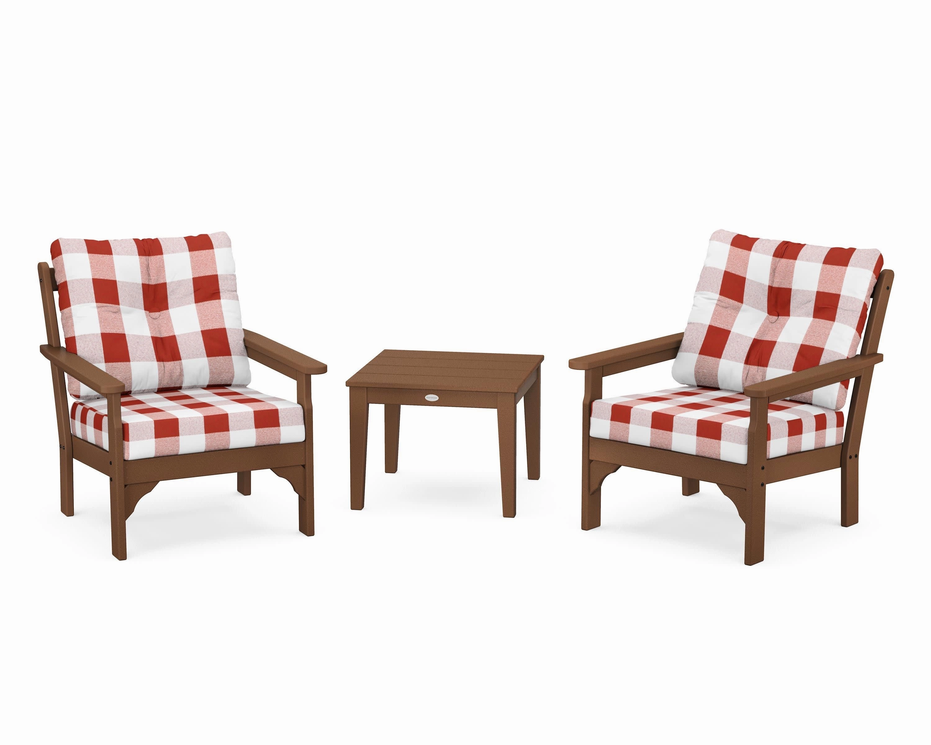 Vineyard 3-Piece Deep Seating Set