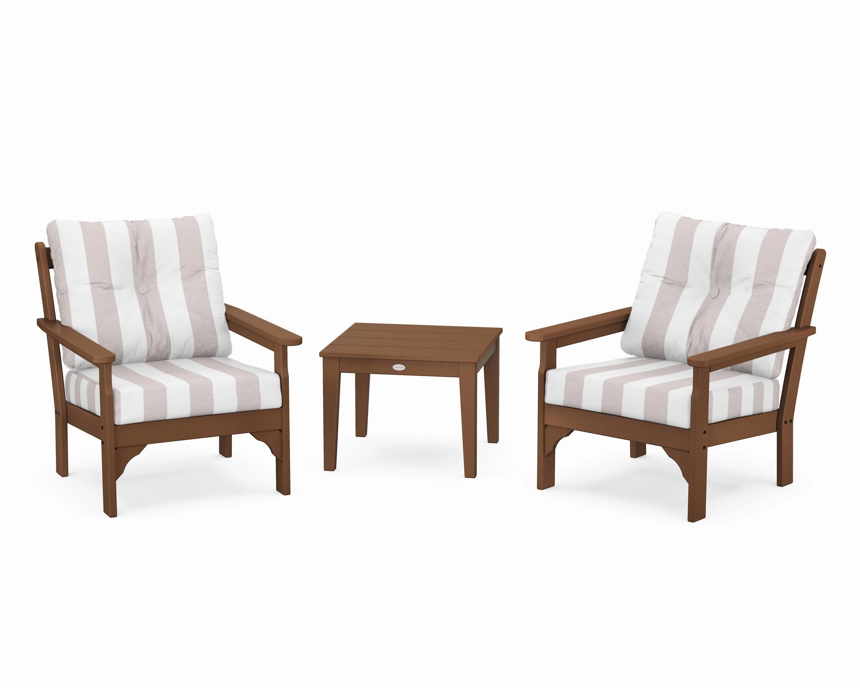Vineyard 3-Piece Deep Seating Set