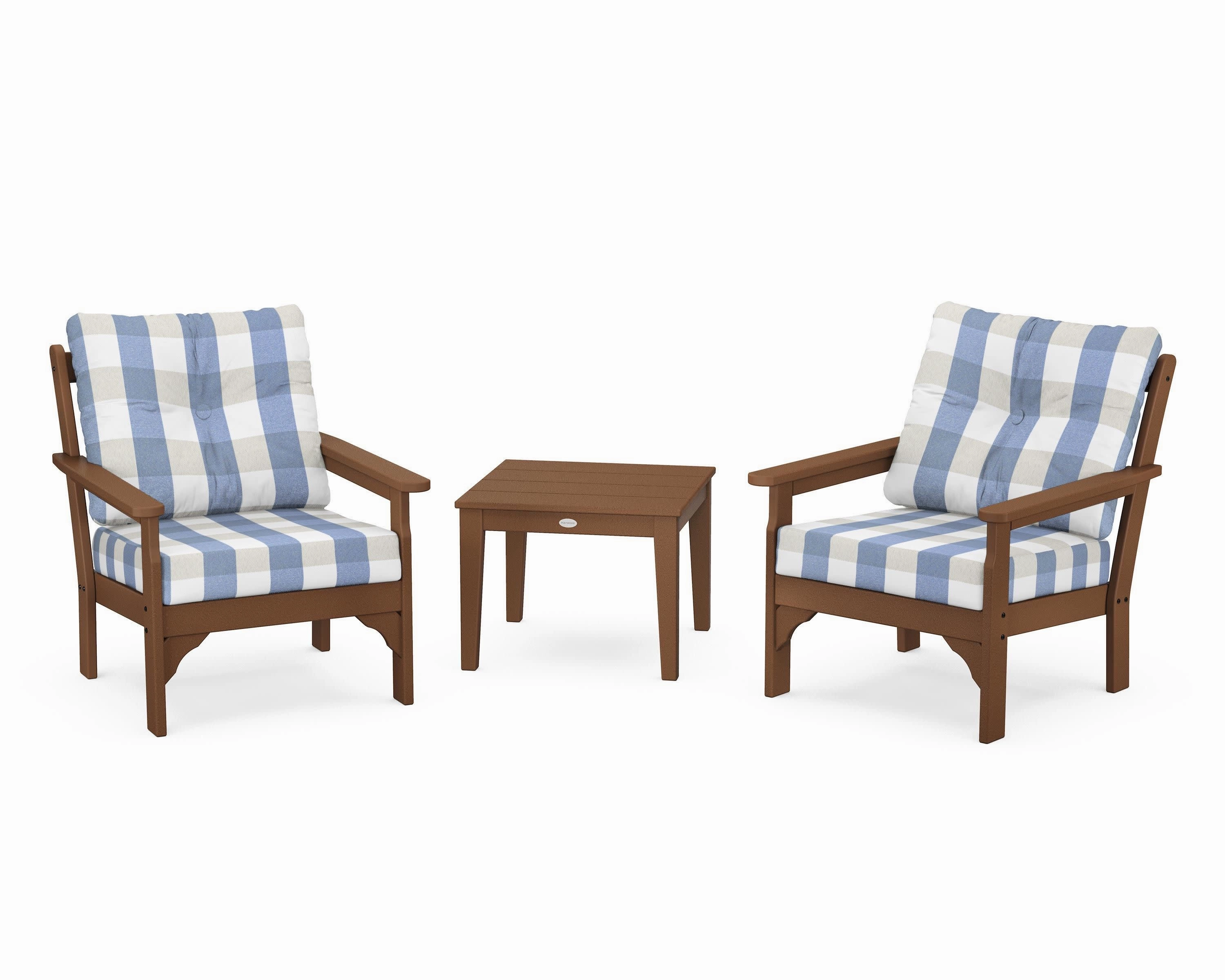 Vineyard 3-Piece Deep Seating Set