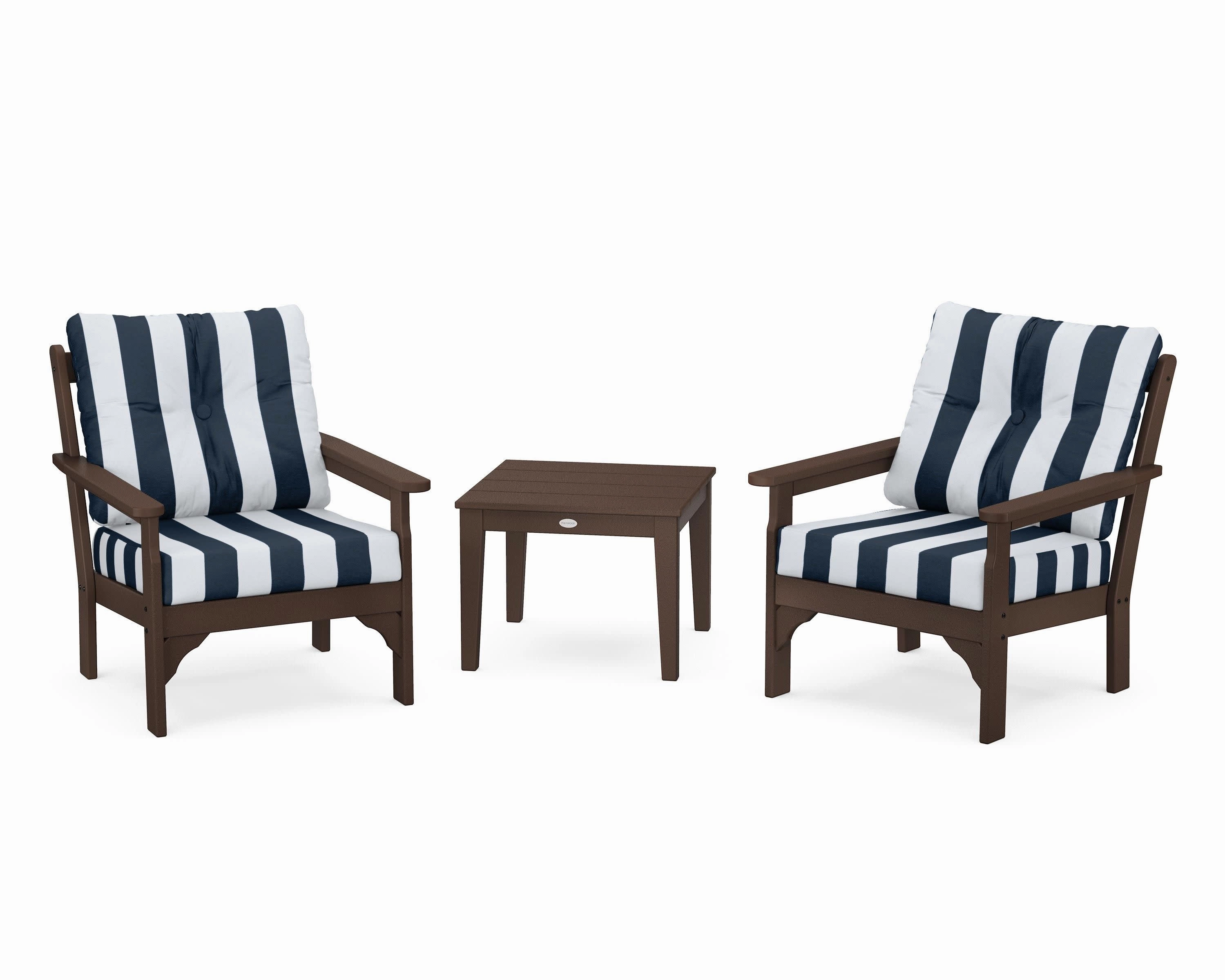 Vineyard 3-Piece Deep Seating Set