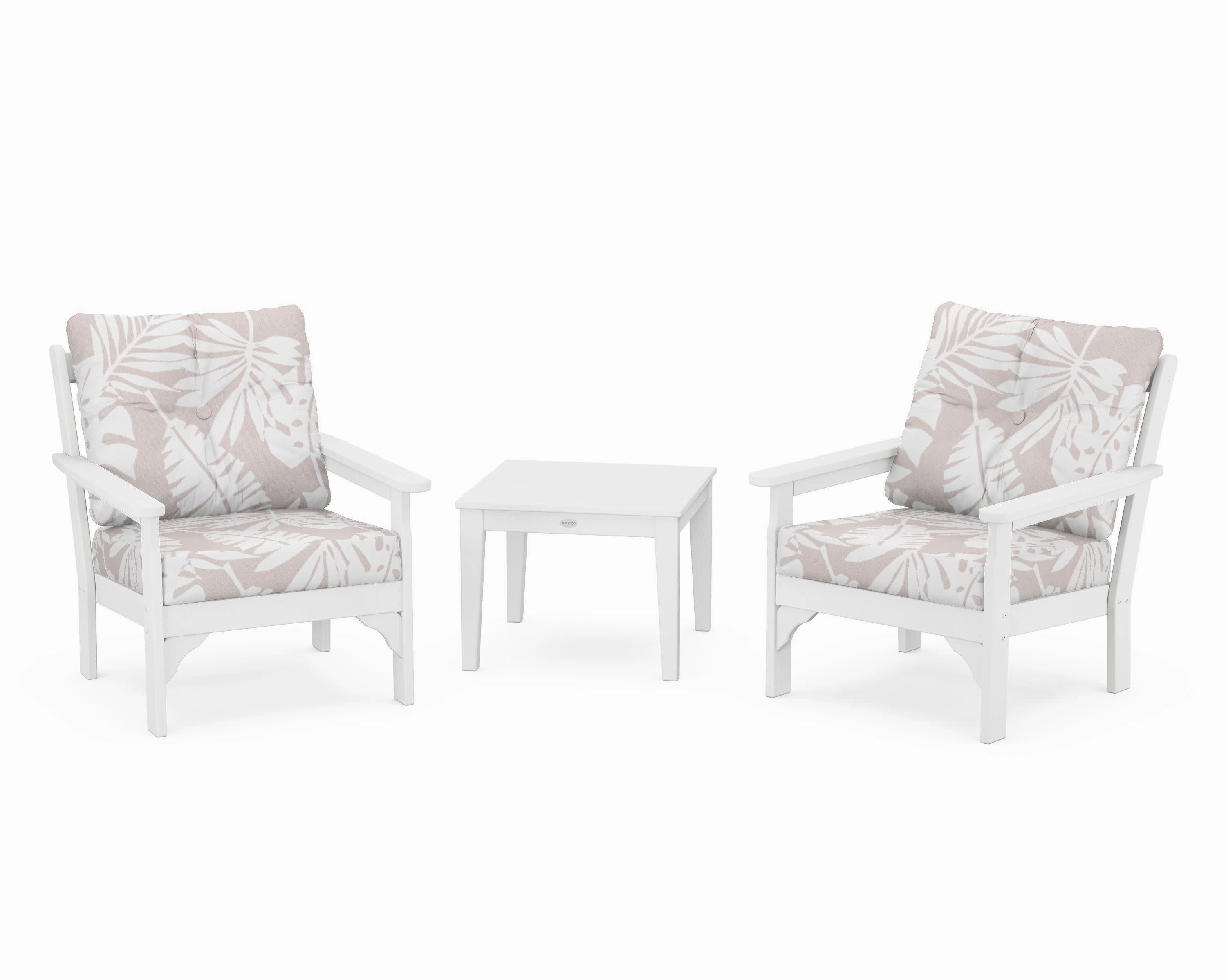 Vineyard 3-Piece Deep Seating Set